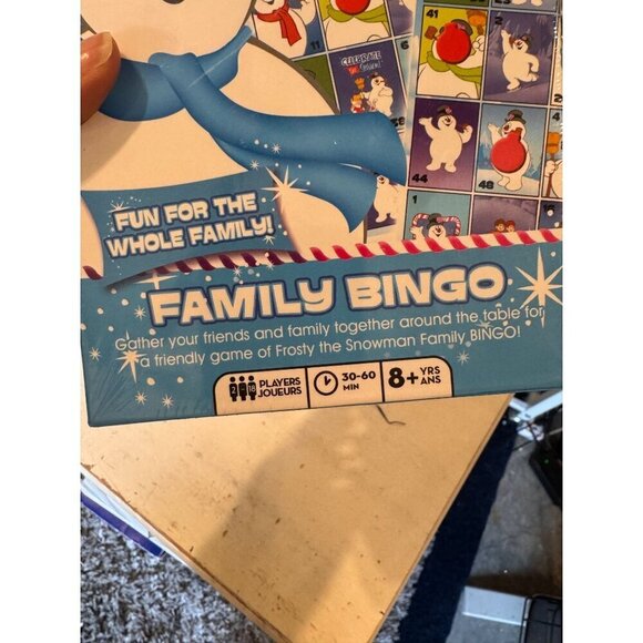 Frosty The Snowman Family Bingo Game 8+ Years 30-60 Min 2-6 Players Family F - Picture 5 of 9